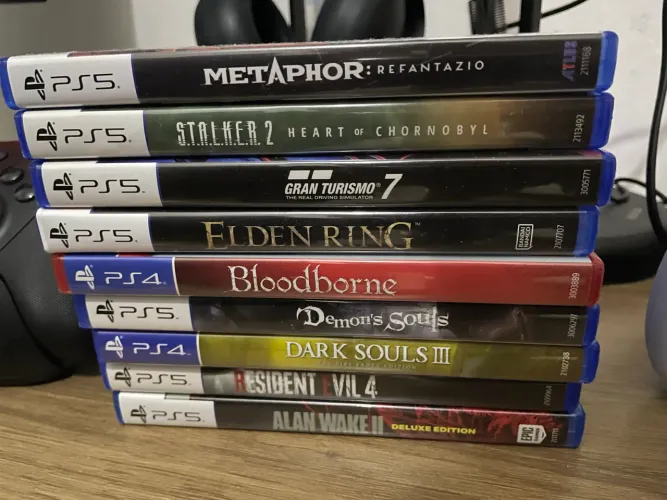 Lote jogos PS5/PS4