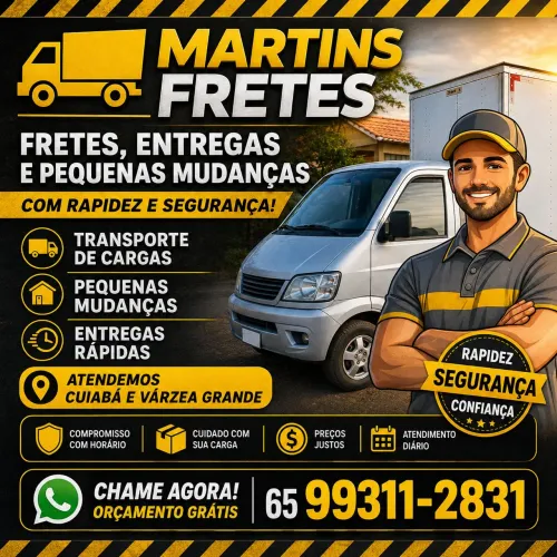 *Fretes, entregas rápidas e pequenas mudanças*