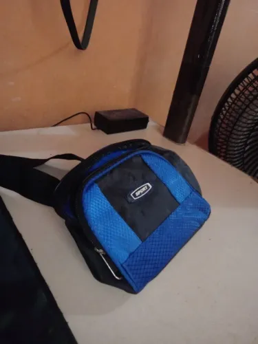 mini bolsa utilitária esportiva em tecido nylon