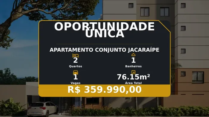 Oportunidade em Conjunto Jacaraípe: Apartamento Garden com 2 Quartos!