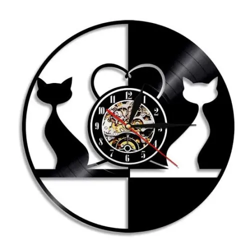 Disco personalizado/relógio de Vinil