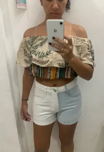 Blusa ciganinha - Marca Ló Maria | Tecido Viscose super fresquinha. 
