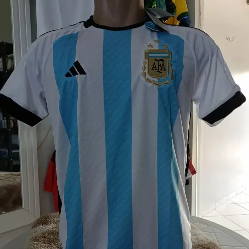 Camisa Argentina 3 estrelas