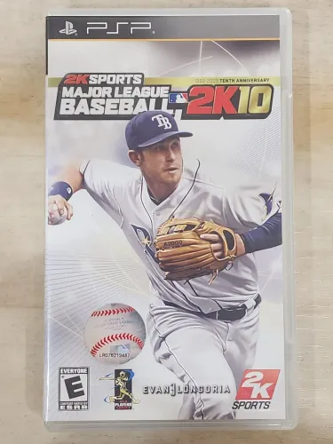 Jogo original de psp 2K Sports Major League Baseball 2K10