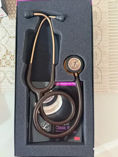 Estetoscópio Littmann Classic Ill Chocolate Cobre  - 3m
