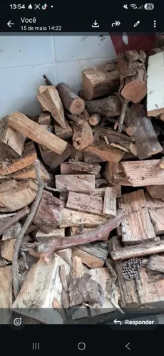 Lenha para lareira * 