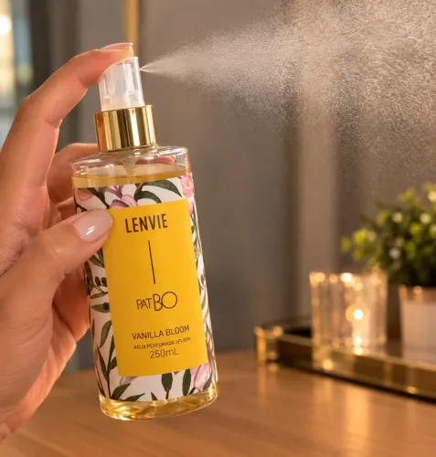 Água perfumada e Body Splash