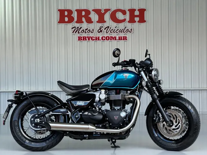 BONNEVILLE BOBBER 1200CC AZUL 2026/2026
