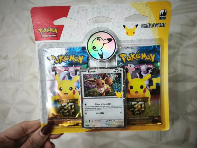 Blister duplo Pokémon 30 Anos