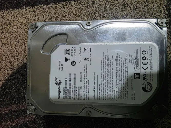 Hd 500gb seagate funcionando perfeitamente