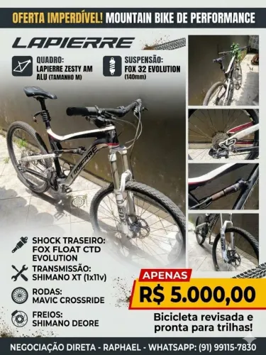 Lapierre Zesty AM 327 Full Suspension - Fox / Mavic