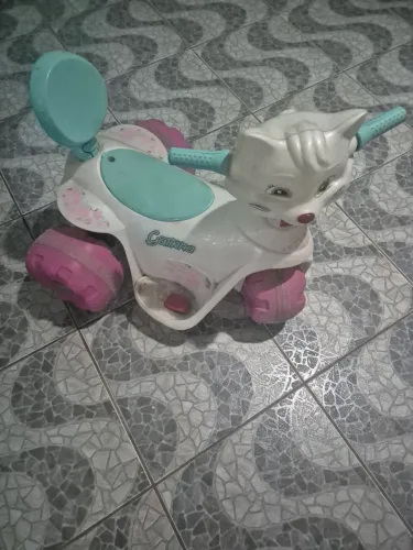 Triciclo elétrica menina infantil