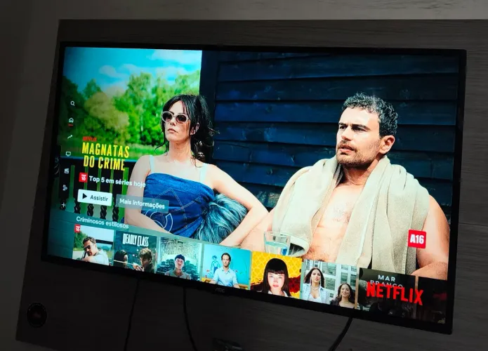 Tv 43+firestick+painel