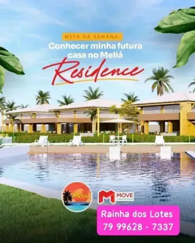 Lote com uma excelente entrada - Repasse Meliá Residence - Rainha dos Lotes