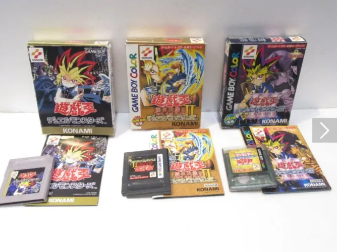 Coleção Yu Gi Oh! Game Boy Japonês