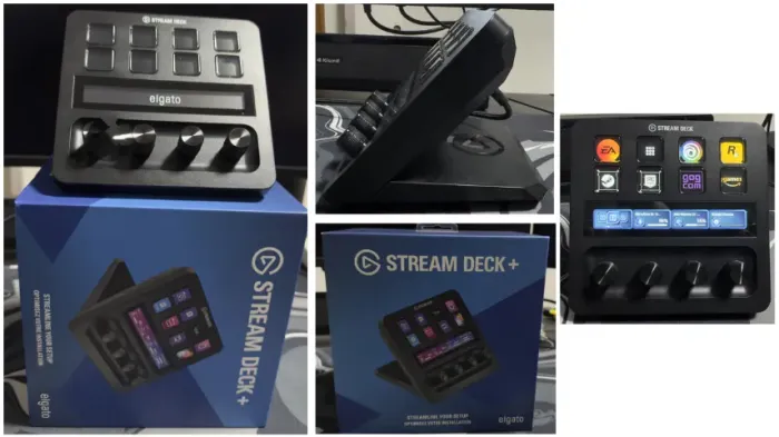 Elgato Stream Deck + (Plus) - Na Caixa, Impecável - Controle Total e Áudio