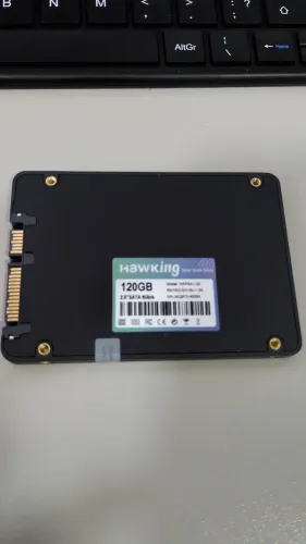 SSD 120Gb com Windows e Office instalados - Saúde 100%