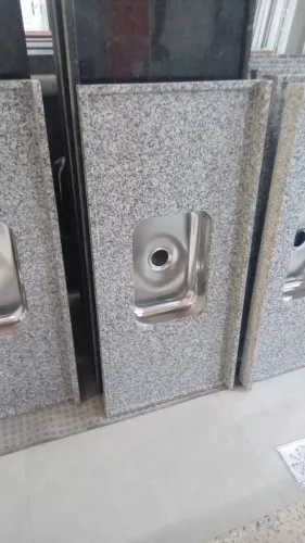 Pia granito bege ou cinza 2x55