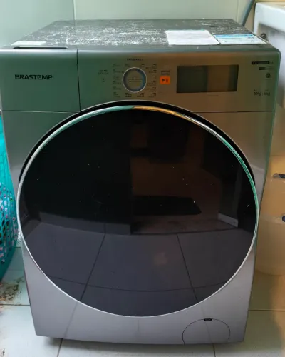 Máquina lava e seca Brastemp - BNQ10AS _ Usada (Bomba água defeituosa)