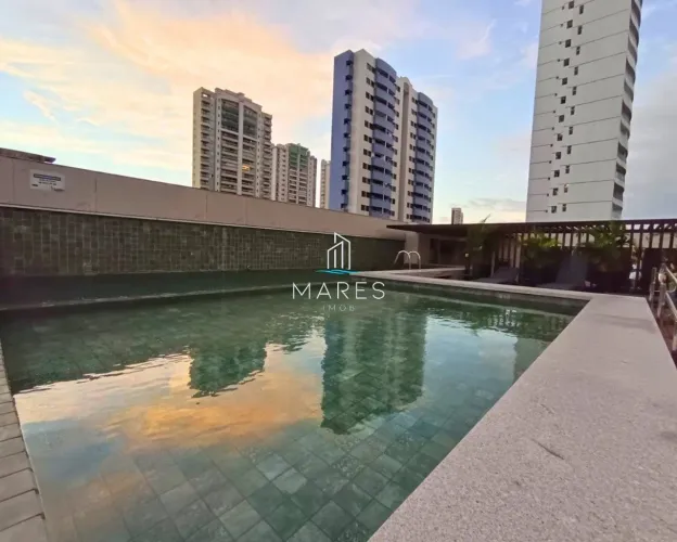 Apartamento Studio, Guararapes, 01 Quarto - Mobiliado
