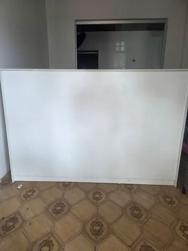 Balcão atendimento MDF com gaveta 