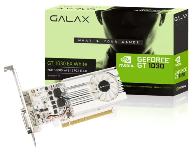 Placa de Video nova gt 1030 ddr4 2gb