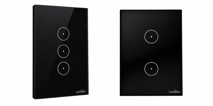 Interruptores inteligentes e tomadas lumenx