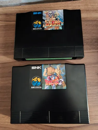 Fatal Fury Special e Art of fighting 2 ambos Japonês Neo Geo AES