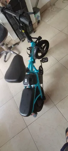 Bicicleta elétrica dobrável NUDA 400w 48v