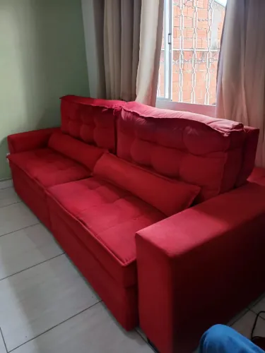 Sofá Retrátil e Reclinável 