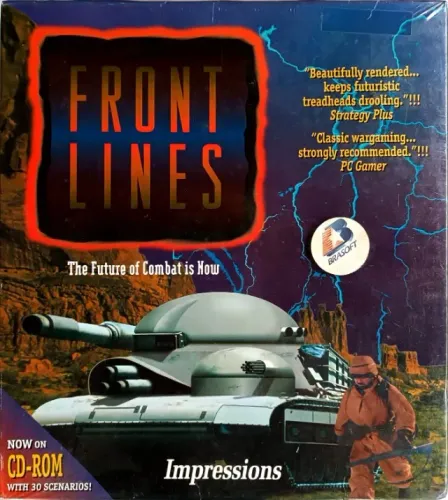 cd de jogo front lines the future of combat lacrado 95cx