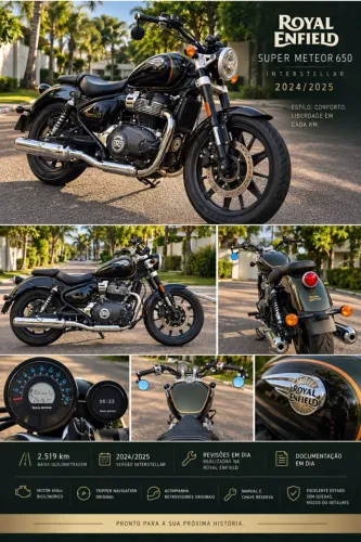 Royal Enfield Super Meteor Interstellar 650cc ABS 2025