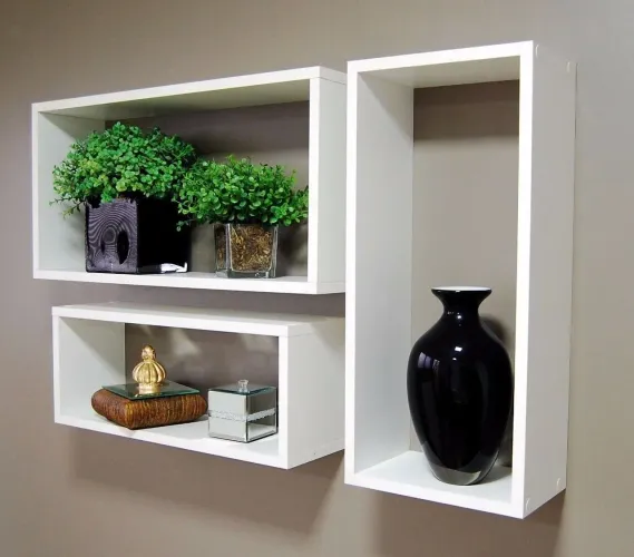 Nichos , plateleiras em U