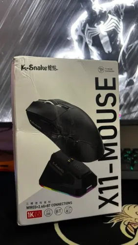 Mouse K-Snake X11Pro Branco (LACRADO)