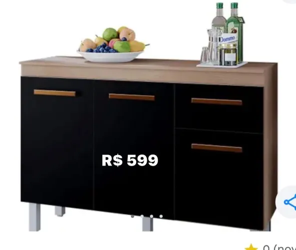 Balcão de Cozinha Novo Pronta Entrega