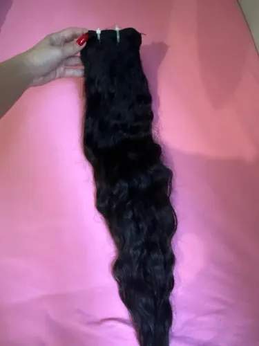 Cabelo humano ondulado 