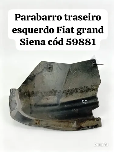 Parabarro traseiro esquerdo Grand siena
