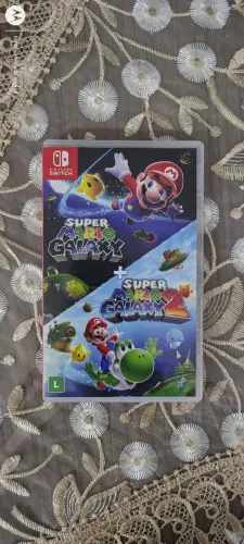 Super Mario Galaxy + Super Mario Galaxy 2 - semi novo