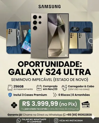 S24ULTRA Seminovo