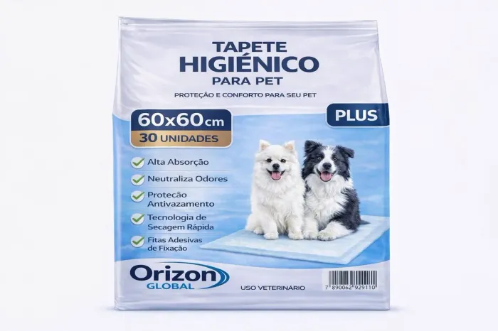 Tapete higiênico para Pet - Orizon Global