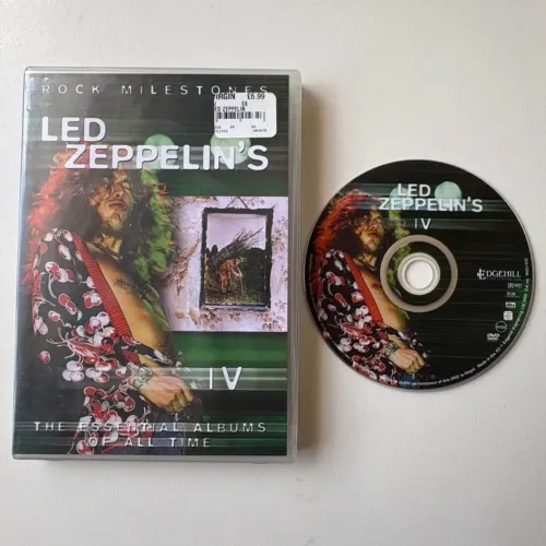 Led Zeppelin Rock Milestones DVD Importado Inglaterra UK