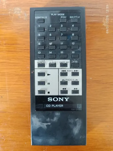 Controle remoto CD Player Sony