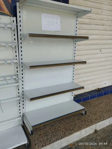 Gôndola com 5 prateleiras