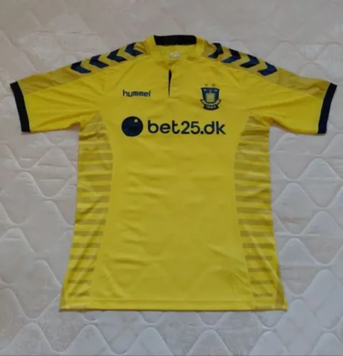 Camisa Brondby if hummel 2016 GG cor amarelo