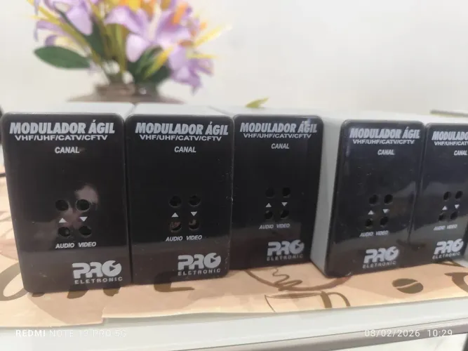 Modulador Proeletronic Ágil Vhf Uhf Catv Cftv (usado)  10 moduladores 