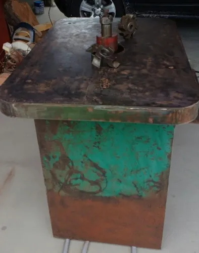 Tupia de Bancada em ferro