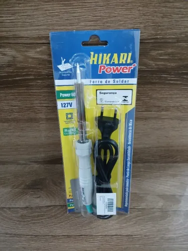 Ferro de solda Hikari modelo power 60 50w - Seminovo