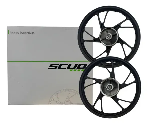 Jogo Roda Pé De Galinha Titan/fan 150 04/13 SCUD original nova