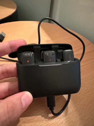 microfone sem fio de lapela Ulanzi J12