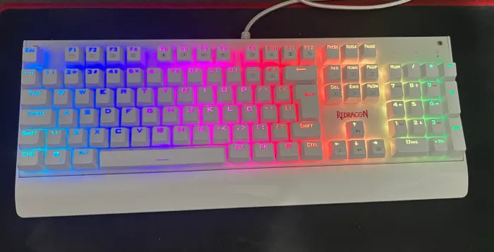 Teclado Mecanico Redragon Kala Branco